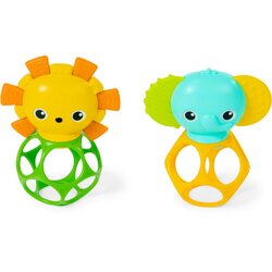 Bright Starts Soother Pals™ Easy-Grasp igrača z grizljajočim delom 3 m+ 2 kos Cene