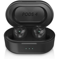 Niceboy pods 4 - bežične slušalice 500 mah + 2x 70 mah IPX5 crna Cene