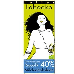 Zotter Schokoladen Bio Labooko 40% Dominikanska republika Cene