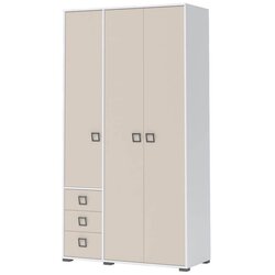 Jela 3-DJELNI DJEJI GARDEROBNI ORMAR S LADICAMA KIKI 236cm (VIE BOJA)-Pjeana-Bi Cijene