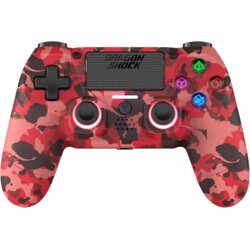 DRAGONSHOCK Mizar Red Camo | PS4 PC In Mobilne Naprave | Bluetooth USB-C 620 mAh | Brezžični Gaming Kontroler Cene