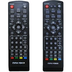 Max Power Daljinski upravljač za prijamnik STB-1680, DVB-T2 Cene