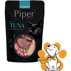 Piper Sterilised Cat Sauce Tuna 100g, Vlažna Hrana u Sosu Za Sterilisane Mačke Cene