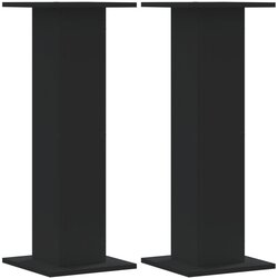 vidaXL Stalci za biljke 2 kom crni 30 x 30 x 80 cm konstruirano drvo Cijene