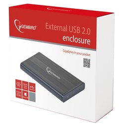 Gembird HDD Box 2.5" SATA USB 2.0 EE2-U2S-5 Cene