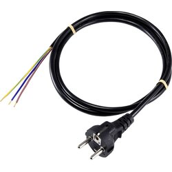 sygonix SY-5178370 tok priključni kabel črna 3 m, (20414624) Cene