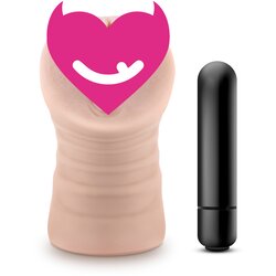 Blush Enlust Ayumi Vibrating Stroker Beige Cene