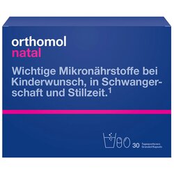 Orthomol kompleks za žene pre, u toku i nakon trudnoće natal 30 dnevnih doza Cene
