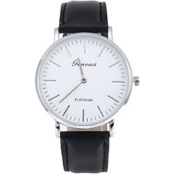 Geneva Sat ZI-12979 - Crni / Srebrni Cene