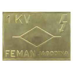 Feman pločica za označavanje trase kabla 1kV 4703045 Cene