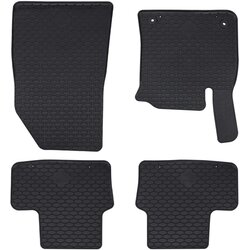 vidaXL Avto preproga 4 pcs Črna primerna za CAPTUR 2020- Guma, (5000204272) Cene