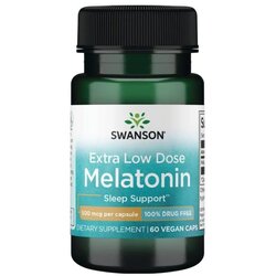 Swanson Melatonin 500 µg (60 kapsula) Cene