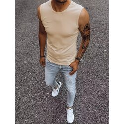 DStreet Tank top męski bez nadruku granatowy Cijene