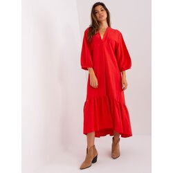 ZULUNA Dress-CHA-SK-9012.02P-red Cijene