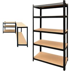 Alberg Metalna polica 183x90x30 black edition 5x200kg ( 5B ) Cene