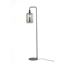 Light & Living Crna podna lampa (visina 155 cm) Lekar - Cene