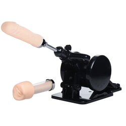 XR Brands - Robo Fuk Adjustable Sex Machine - Black Cene