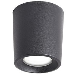 Fumagalli Spoljna plafonska okrugla lampa crna IP55 1xGU10 LED 3.5W 2700K~4000K - sijalica uključena uz proizvod LIVIA 90 CCT 2A9.000.000.U1K Cene