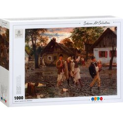 Serbian Art collection puzzleuroš predić - vesela braća - 1000 delova Cene