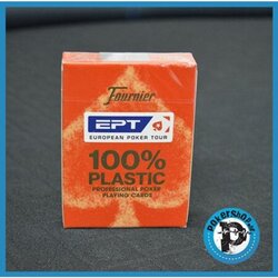 Fournier "EPT" karte za poker 100% plastika jumbo index - crvene Cene