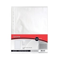Optima Uložna PVC U mapa A4 90 mic, 50 komada Cijene