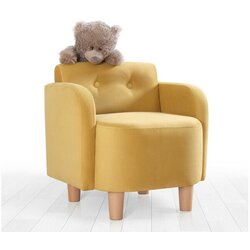 Atelier Del Sofa dečiji naslonjač stolica volie - žuta Cene