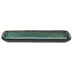 Bitz crno-zeleni keramički pladanj za posluživanje Bitz, 38 x 14 cm Cene