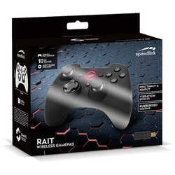 First Wise Zeitfracht GmbH Game Pad SPEEDLINK RAIT Gamepad – Wireless – for PC/PS3/Switch SL-650110-BK Cene
