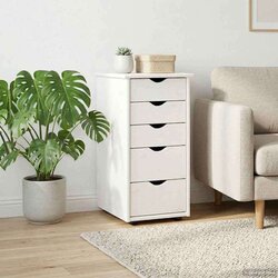 Kabinet Bijelo 34 x 39 x 61 5 cm Čvrsto borovo drvo Cene