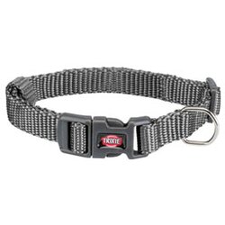 Trixie Dog ovratnica za pse Premium S-M 30-45 cm/15 mm siva Cene