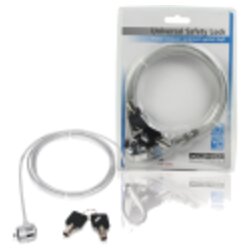 König Zaštitni kabel / sajla za laptop sa ključem, 3 metra - CMP-SAFE3/3 Cene