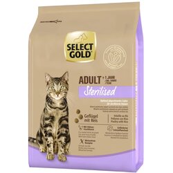 Select Gold Cat Sterilised Adult perutnina z rižem Cene