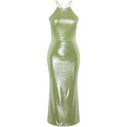 Trendyol Light Green Metallic Look Dress Cijene