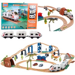 Dinosaur Park Electric Train Set with Lights and Sounds 76 cm Cene