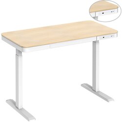 IPOTOOLS podesivi radni stol ipohome basic - hrast/bijela 118x60cm Cijene