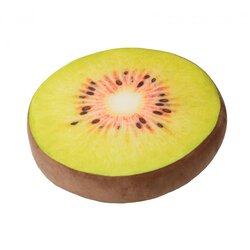 Doppler jastuk za sjedenje, okrugli Kivi (Ø x V: 39 x 7 cm, Motiv: Kiwi, Poliester) Cene