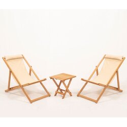 Hanah home Garden set stol i 2 stolice MYN03, krem Cijene
