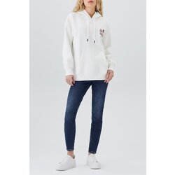 Lee Cooper Ella Women's Hooded Sweatshirt Ecru Cijene