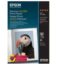 Epson Foto papir Premium Glossy, A4, 50 listova, Bijeli Cijene