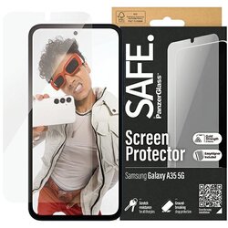 PanzerGlass SZKŁO HARTOWANE SAFE BY ULTRA-WIDE FIT Z POZYCJONEREM NA SAMSUNG GALAXY A35 5G, (21911654) Cene