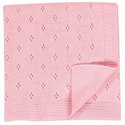 Bebekevi ćebe za bebe štrikano - roze Cene