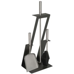  Set kaminskog pribora, 4 kom, antracit Cene