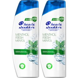 Head &amp; Shoulders Head & Shoulders Menthol 2u1 šampon za kosu protiv peruti 2x360ml Cene