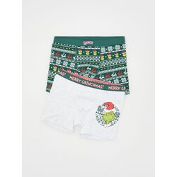 Reserved komplet 2 božičnih boksaric grinch - svetlo siva Cene
