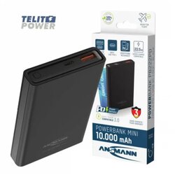 Powerbank 10000mAh PB222PD crni - ANSMANN Cene