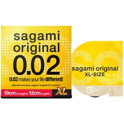 Sagami Original 0,02 XL - kondom - 61mm (1 kos) Cene