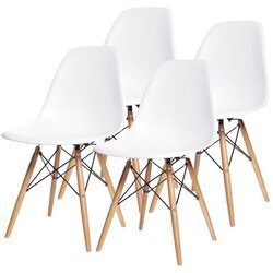 Modern Home milano set 4 stolice bela Cene