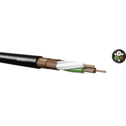 Kabeltronik 58D302209-1 kabel za mikrofon 3 x 0.22 mm² crna Roba na metre Cene