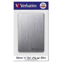Verbatim STORE&#39;N&#39;GO ALU SLIM 1TB USB 3.0 2,5&#39;&#39; SP Cene