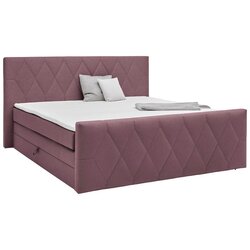 Based Postelja Boxspring Josie-b, Rjava, 180x200 Cene